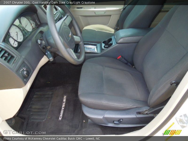 Cool Vanilla / Dark Slate Gray/Light Graystone 2007 Chrysler 300