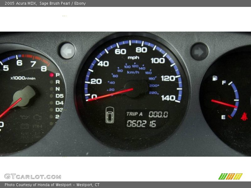 Sage Brush Pearl / Ebony 2005 Acura MDX
