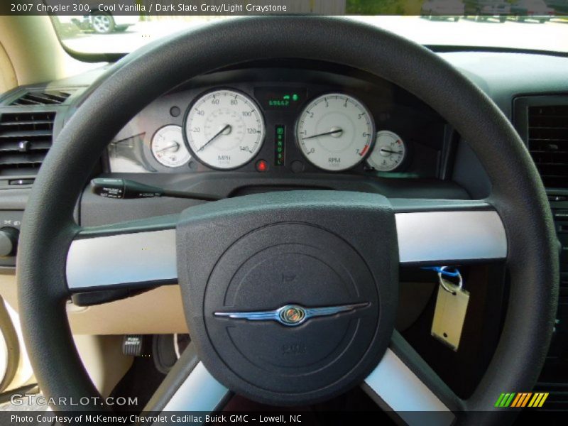 Cool Vanilla / Dark Slate Gray/Light Graystone 2007 Chrysler 300