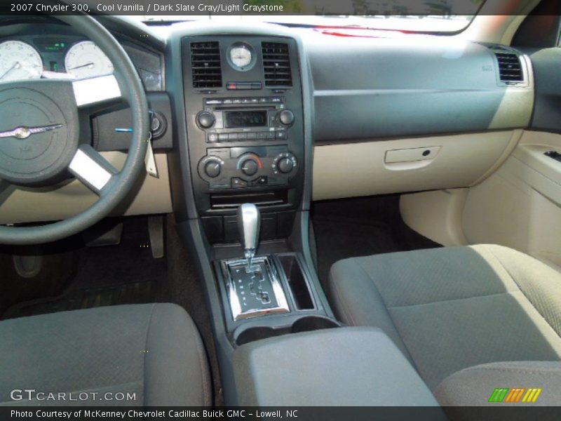Cool Vanilla / Dark Slate Gray/Light Graystone 2007 Chrysler 300