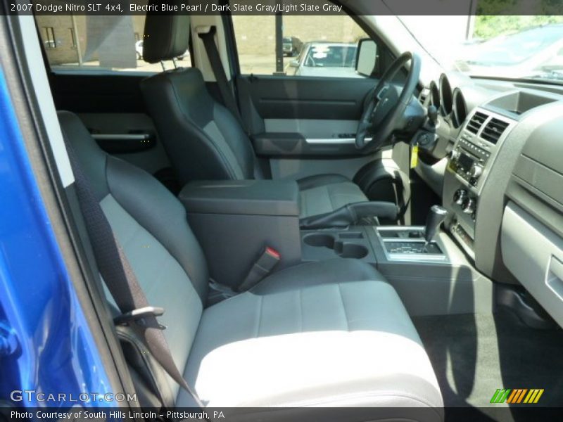 Electric Blue Pearl / Dark Slate Gray/Light Slate Gray 2007 Dodge Nitro SLT 4x4