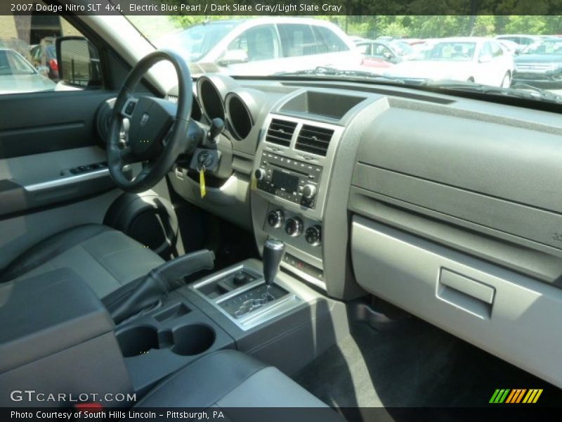 Electric Blue Pearl / Dark Slate Gray/Light Slate Gray 2007 Dodge Nitro SLT 4x4