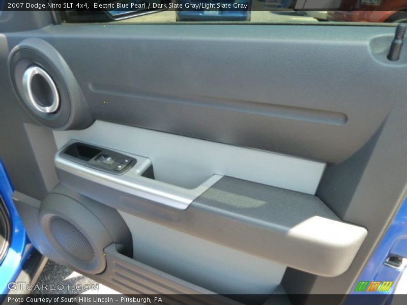Electric Blue Pearl / Dark Slate Gray/Light Slate Gray 2007 Dodge Nitro SLT 4x4