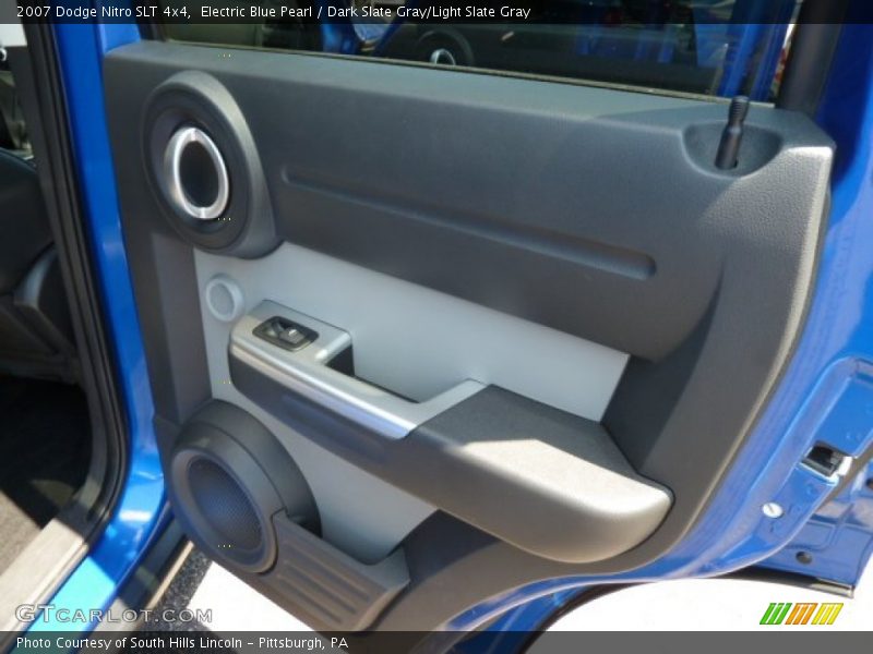 Electric Blue Pearl / Dark Slate Gray/Light Slate Gray 2007 Dodge Nitro SLT 4x4