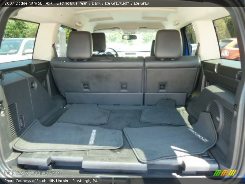 Electric Blue Pearl / Dark Slate Gray/Light Slate Gray 2007 Dodge Nitro SLT 4x4