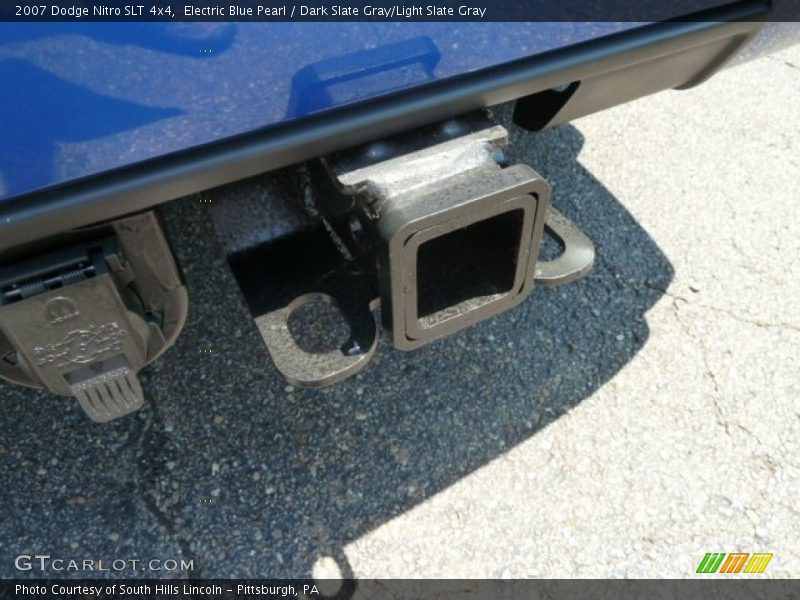 Electric Blue Pearl / Dark Slate Gray/Light Slate Gray 2007 Dodge Nitro SLT 4x4