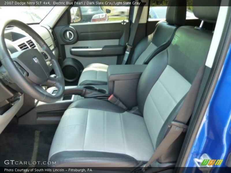 Electric Blue Pearl / Dark Slate Gray/Light Slate Gray 2007 Dodge Nitro SLT 4x4