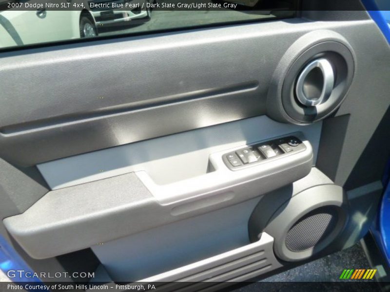 Electric Blue Pearl / Dark Slate Gray/Light Slate Gray 2007 Dodge Nitro SLT 4x4