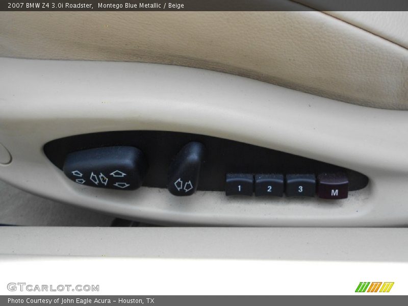 Controls of 2007 Z4 3.0i Roadster