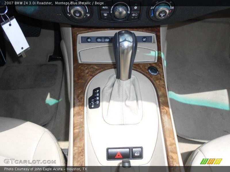  2007 Z4 3.0i Roadster 6 Speed Automatic Shifter