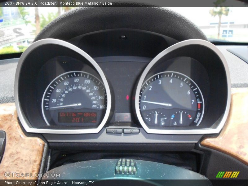  2007 Z4 3.0i Roadster 3.0i Roadster Gauges