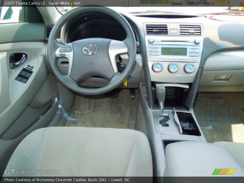 Super White / Ash 2007 Toyota Camry LE