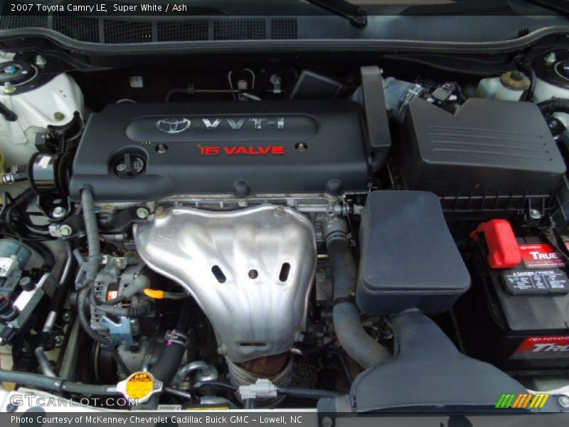 Super White / Ash 2007 Toyota Camry LE