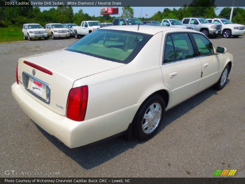 White Diamond / Neutral Shale 2001 Cadillac DeVille DHS Sedan