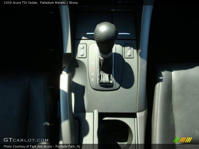 Palladium Metallic / Ebony 2009 Acura TSX Sedan