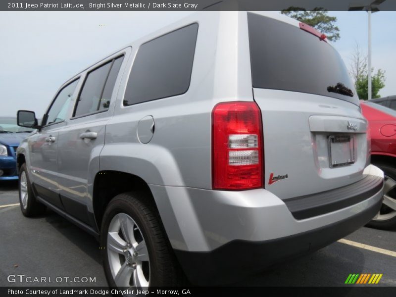Bright Silver Metallic / Dark Slate Gray 2011 Jeep Patriot Latitude