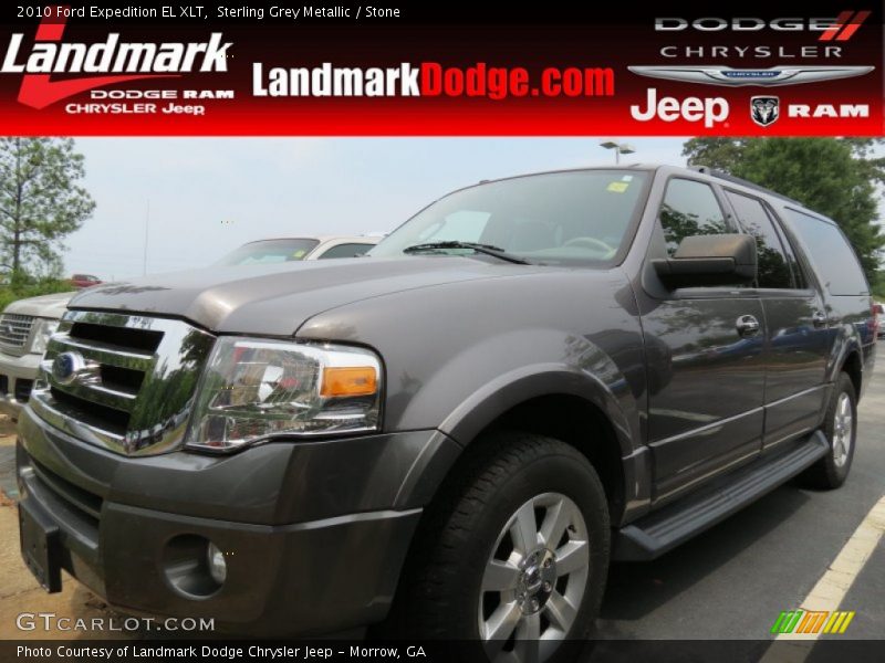 Sterling Grey Metallic / Stone 2010 Ford Expedition EL XLT
