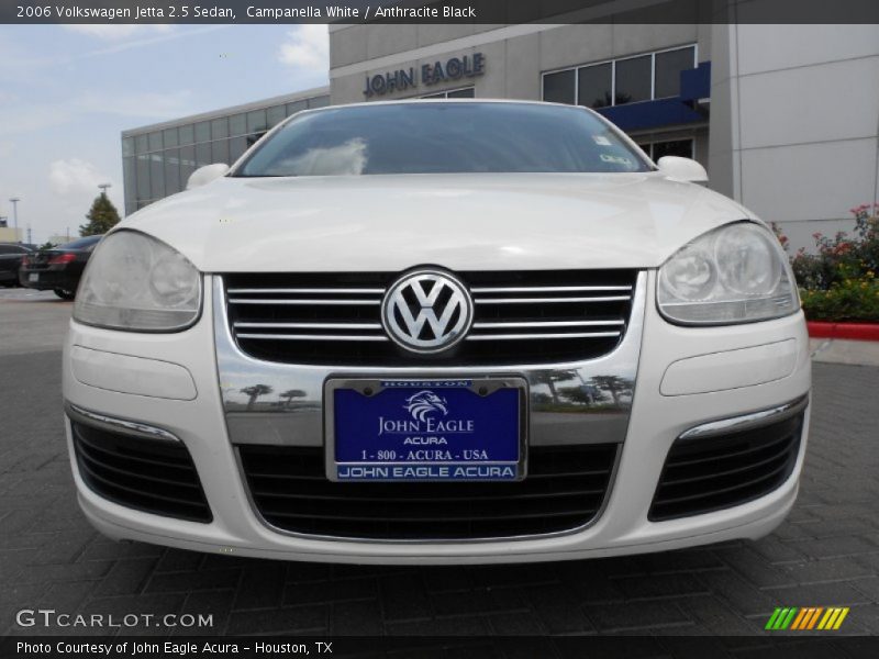 Campanella White / Anthracite Black 2006 Volkswagen Jetta 2.5 Sedan