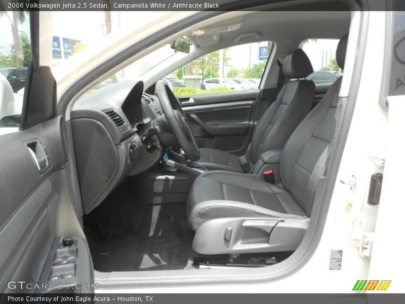 Campanella White / Anthracite Black 2006 Volkswagen Jetta 2.5 Sedan