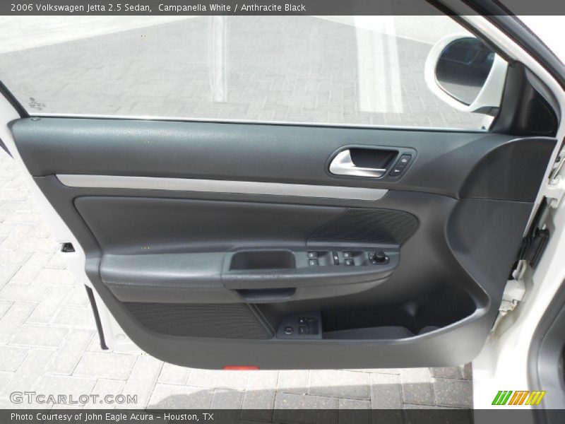 Campanella White / Anthracite Black 2006 Volkswagen Jetta 2.5 Sedan