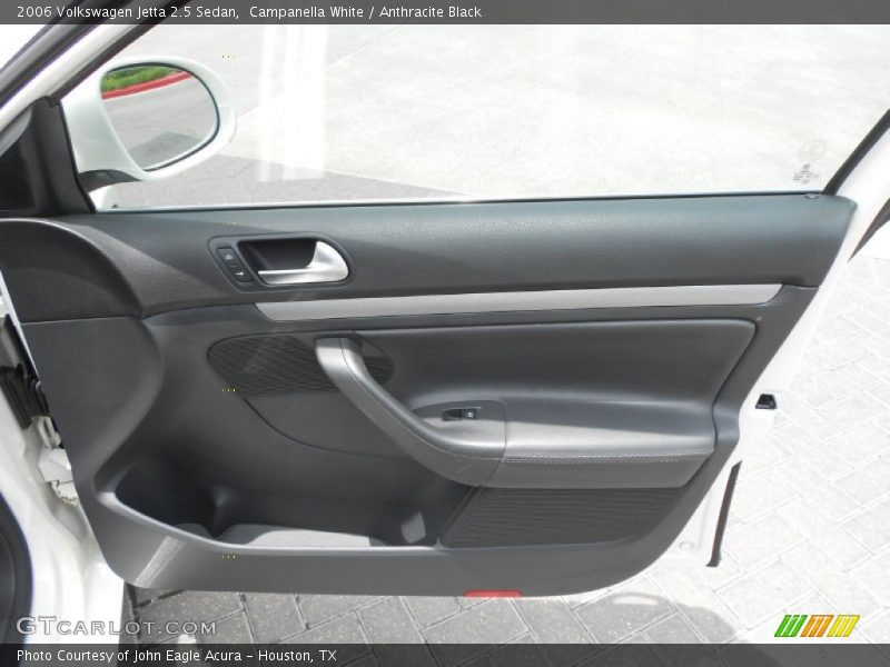 Campanella White / Anthracite Black 2006 Volkswagen Jetta 2.5 Sedan