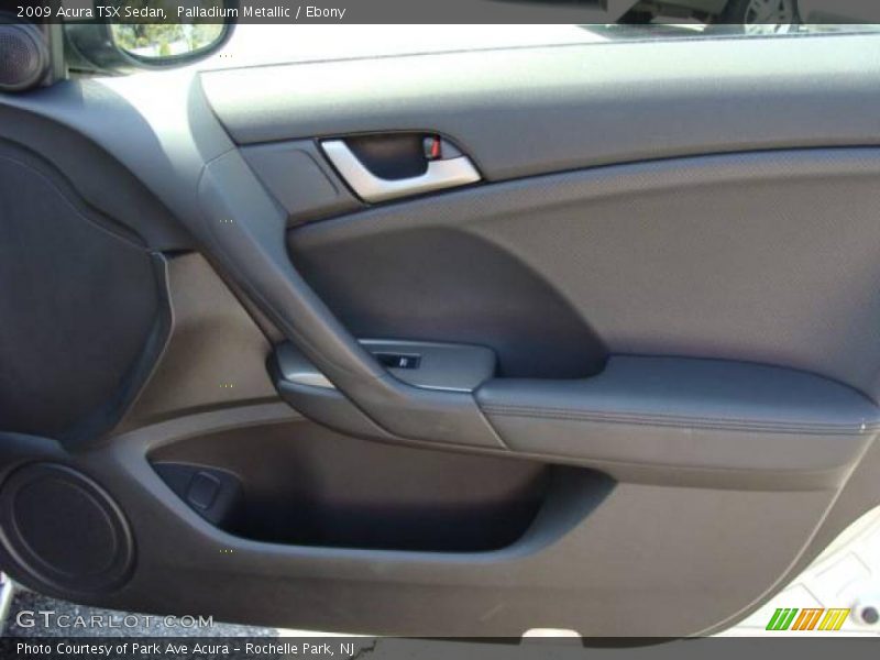 Palladium Metallic / Ebony 2009 Acura TSX Sedan
