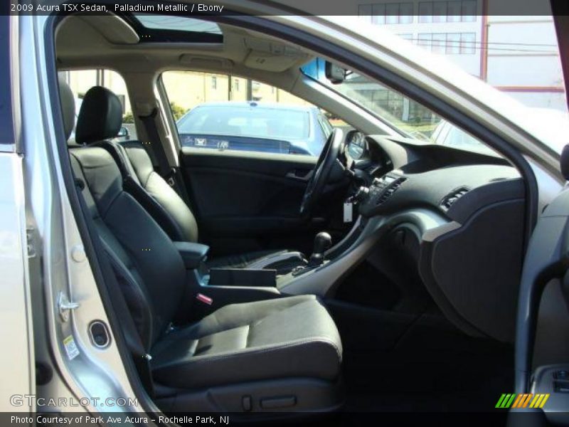 Palladium Metallic / Ebony 2009 Acura TSX Sedan
