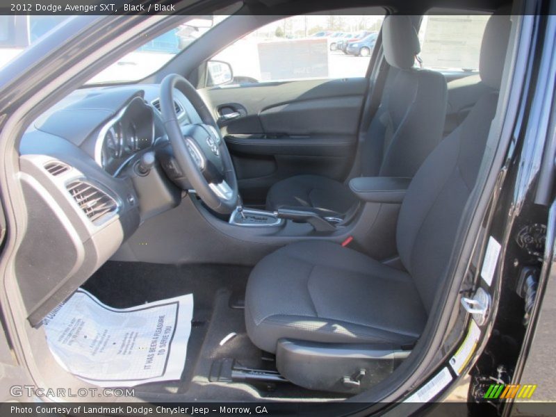 Black / Black 2012 Dodge Avenger SXT