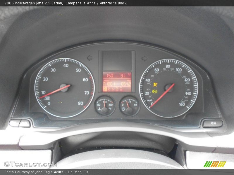 Campanella White / Anthracite Black 2006 Volkswagen Jetta 2.5 Sedan