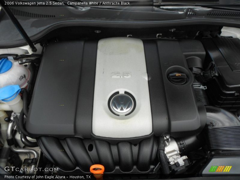 Campanella White / Anthracite Black 2006 Volkswagen Jetta 2.5 Sedan