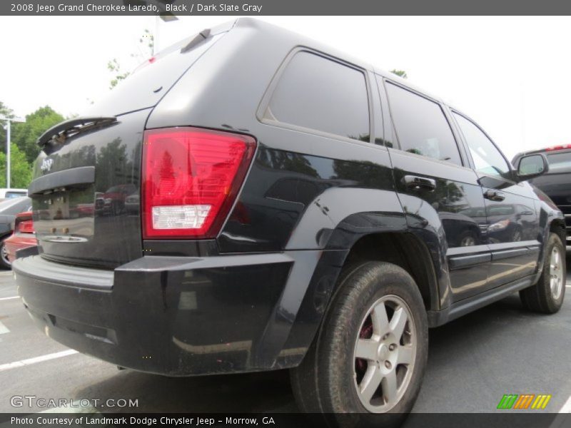 Black / Dark Slate Gray 2008 Jeep Grand Cherokee Laredo