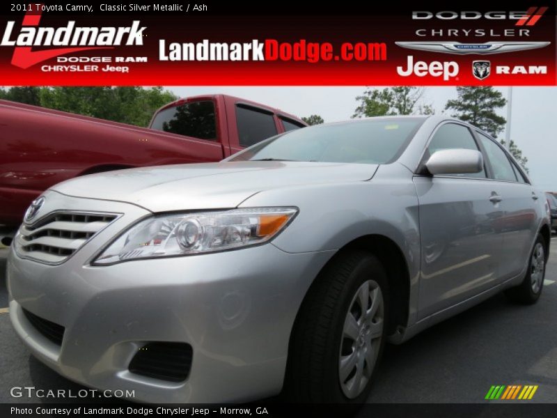 Classic Silver Metallic / Ash 2011 Toyota Camry