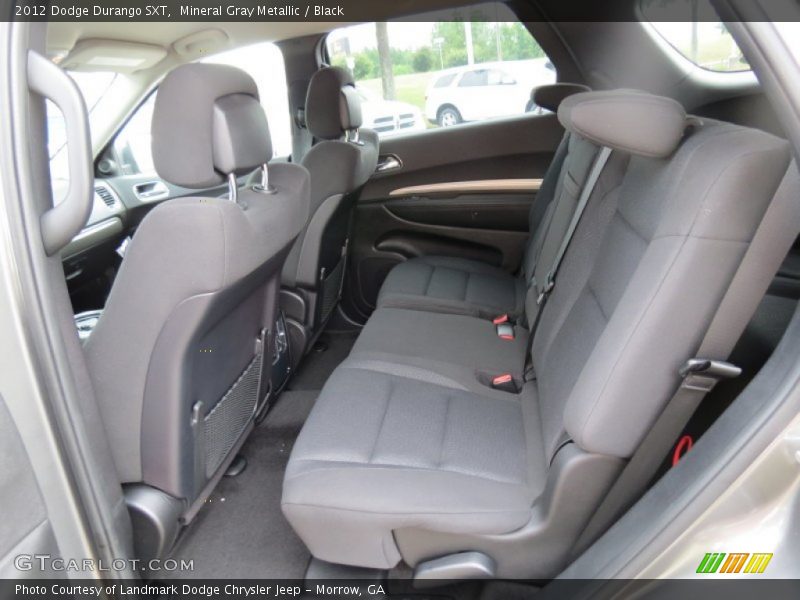 Mineral Gray Metallic / Black 2012 Dodge Durango SXT