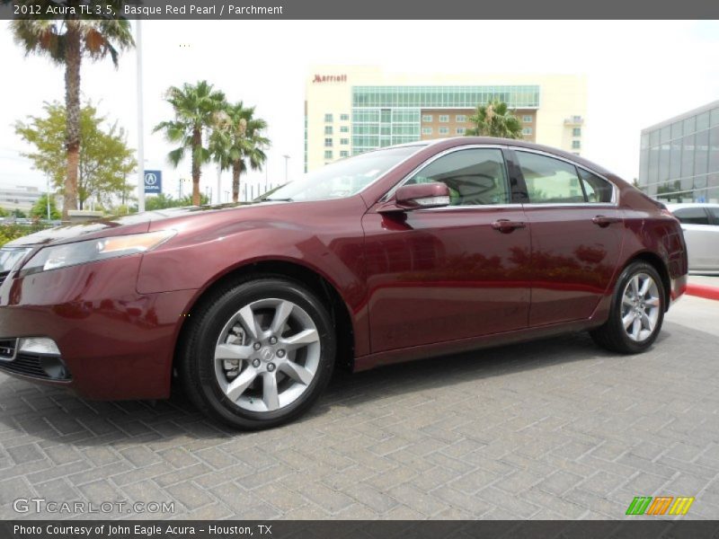 Basque Red Pearl / Parchment 2012 Acura TL 3.5