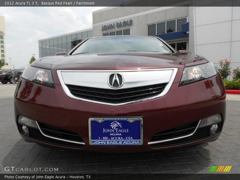 Basque Red Pearl / Parchment 2012 Acura TL 3.5