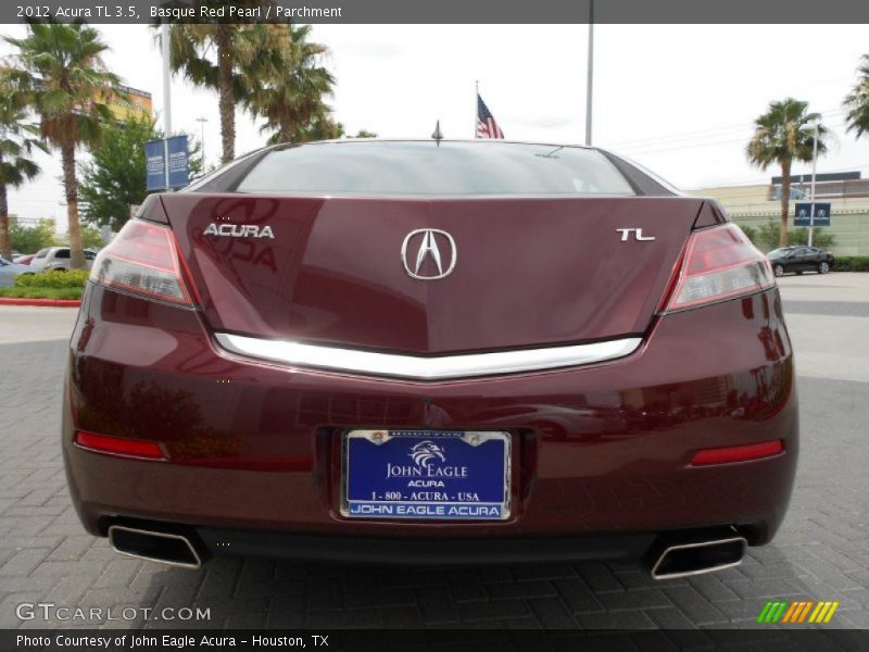 Basque Red Pearl / Parchment 2012 Acura TL 3.5