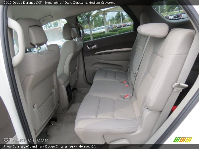 Stone White / Dark Graystone/Medium Graystone 2012 Dodge Durango SXT