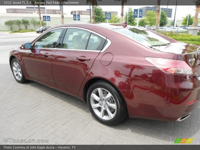 Basque Red Pearl / Parchment 2012 Acura TL 3.5
