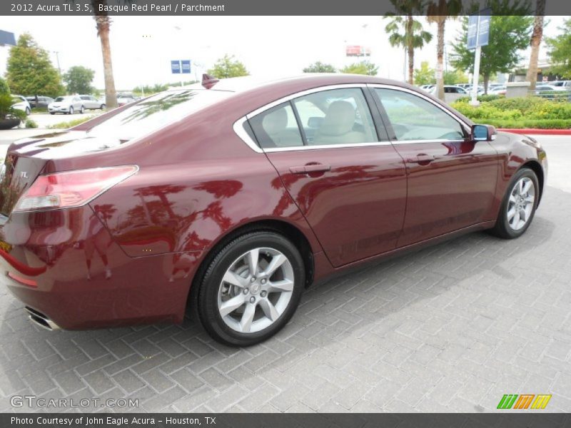 Basque Red Pearl / Parchment 2012 Acura TL 3.5