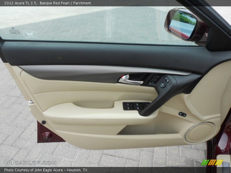 Basque Red Pearl / Parchment 2012 Acura TL 3.5