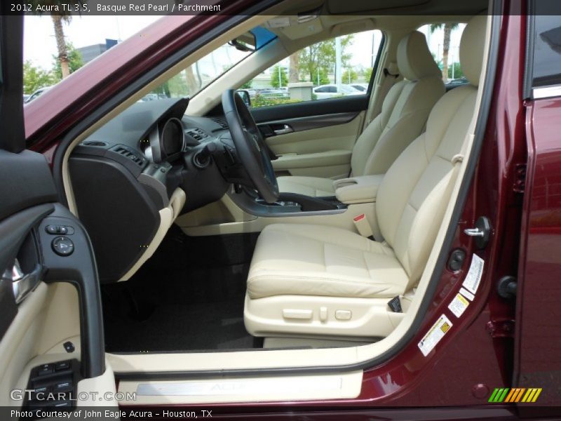 Basque Red Pearl / Parchment 2012 Acura TL 3.5