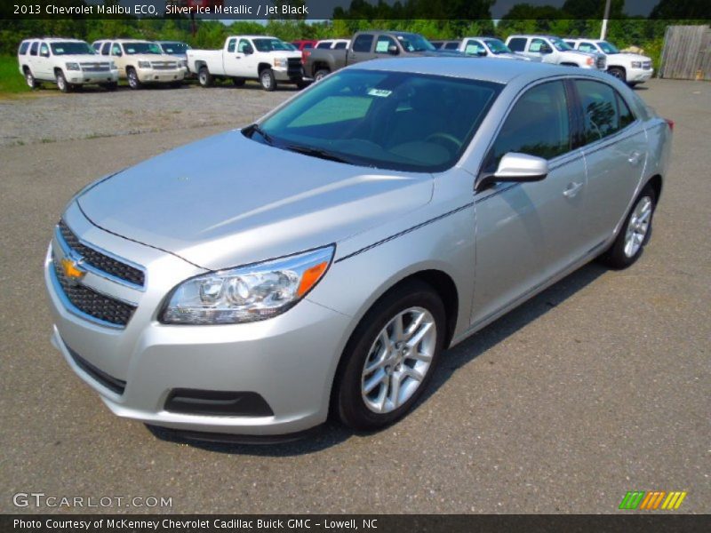 Silver Ice Metallic / Jet Black 2013 Chevrolet Malibu ECO