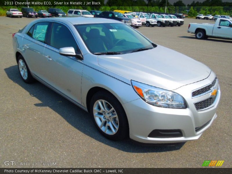Silver Ice Metallic / Jet Black 2013 Chevrolet Malibu ECO
