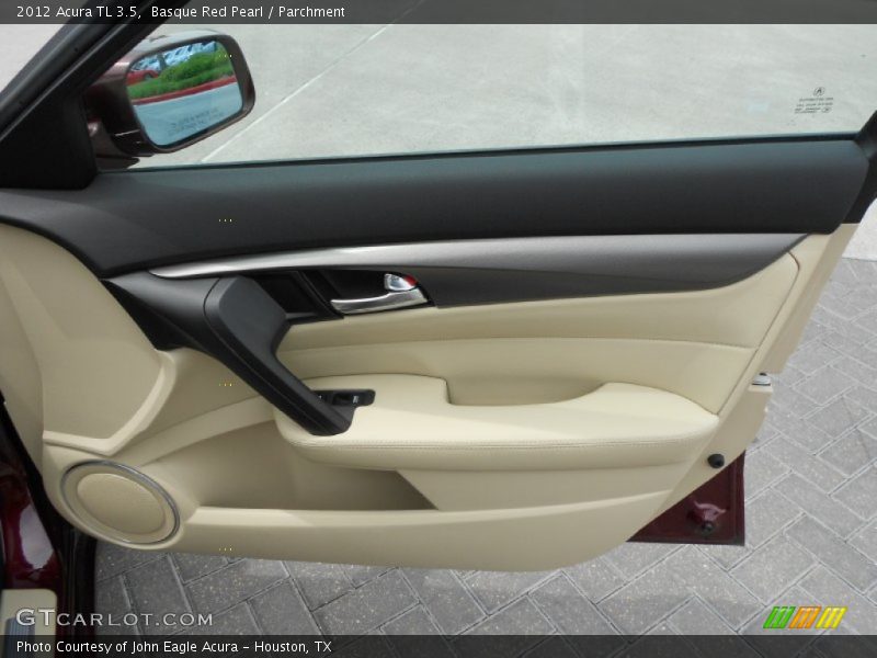 Basque Red Pearl / Parchment 2012 Acura TL 3.5