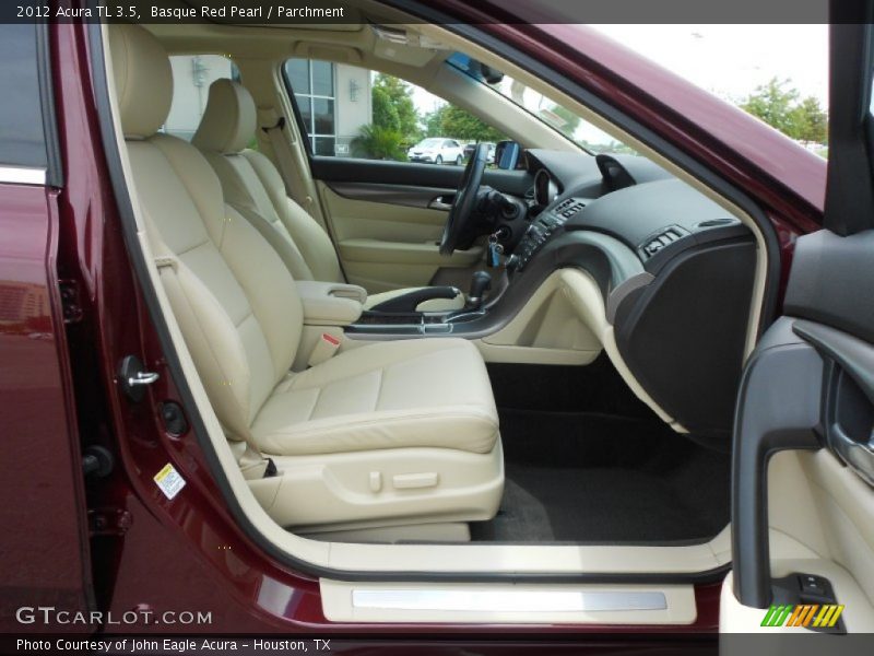 Front Seat of 2012 TL 3.5