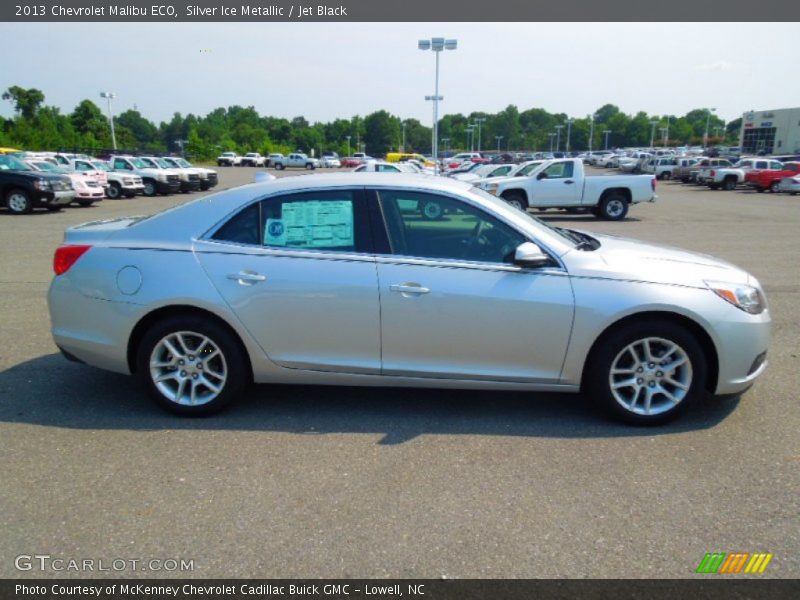 Silver Ice Metallic / Jet Black 2013 Chevrolet Malibu ECO