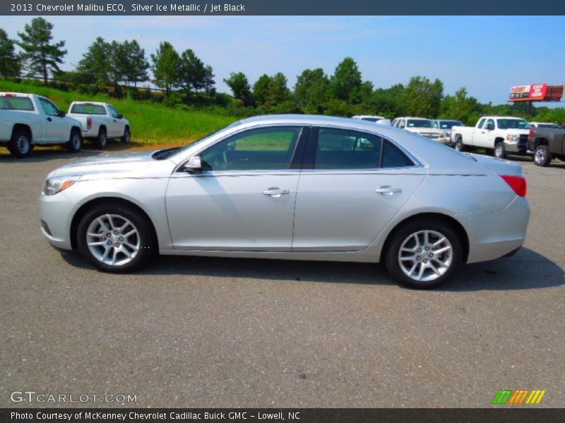 Silver Ice Metallic / Jet Black 2013 Chevrolet Malibu ECO