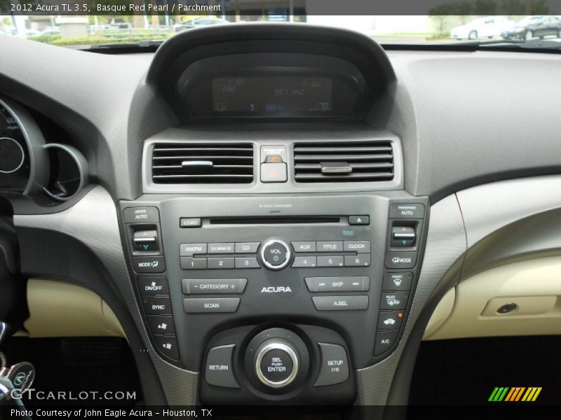 Basque Red Pearl / Parchment 2012 Acura TL 3.5