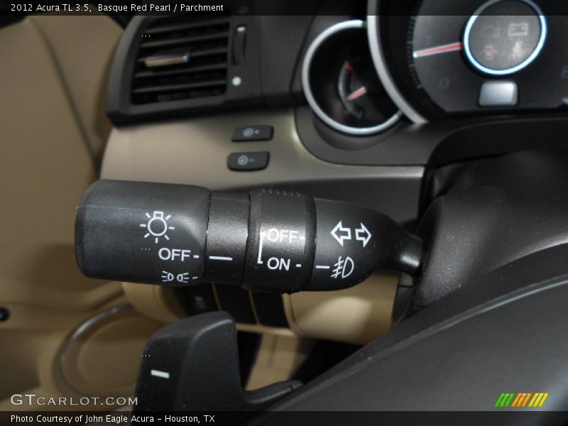 Controls of 2012 TL 3.5