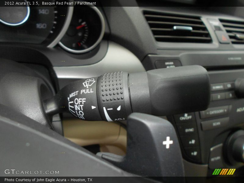 Controls of 2012 TL 3.5